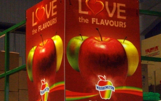 Washington Apples' Love Campaign - Posters Liverpool, UK